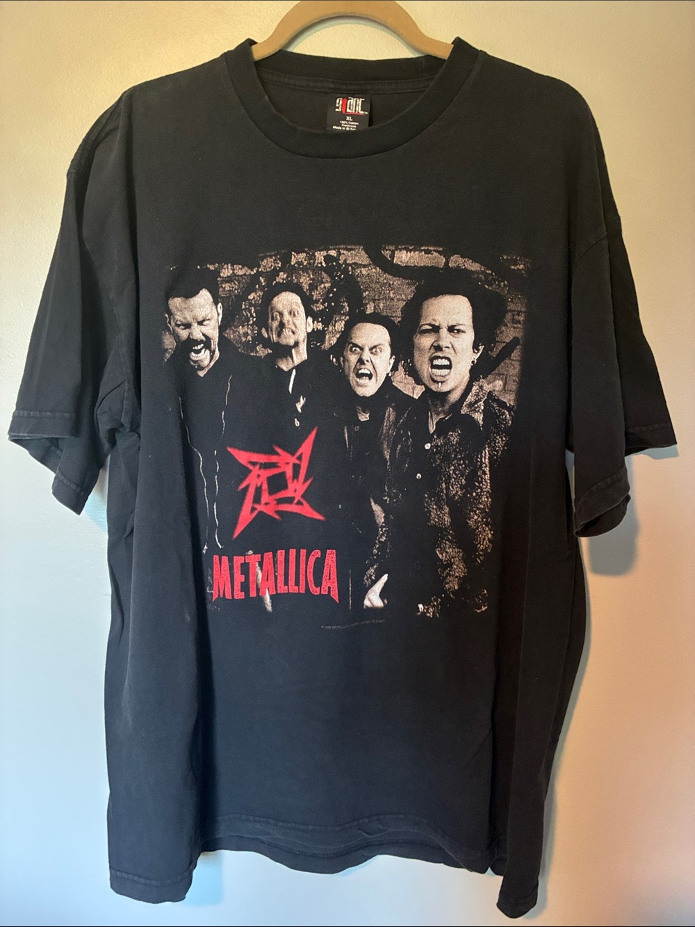 Metallica On The Load Again Tour Tshirt Vintage